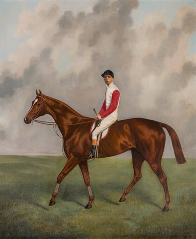 Sir Hugo-Zwycięzca Derby 1892, c.1892 (olej na płótnie) autorstwa Joshua Dighton