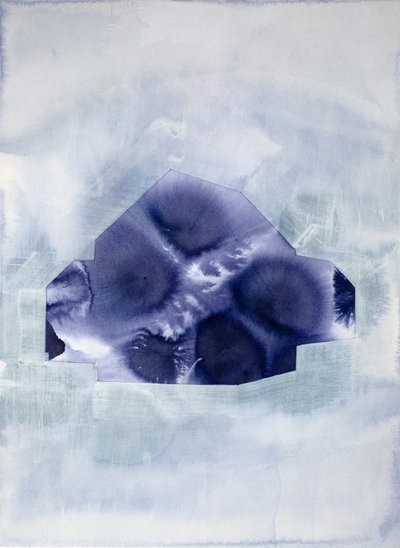 Dom w stylu abstrakcyjnym Indigo autorstwa Joshua Hoskins