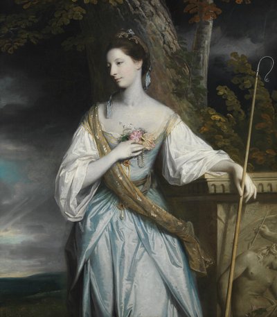 Anne Dashwood 1743-1830, późniejsza hrabina Galloway, 1764. autorstwa Joshua Reynolds