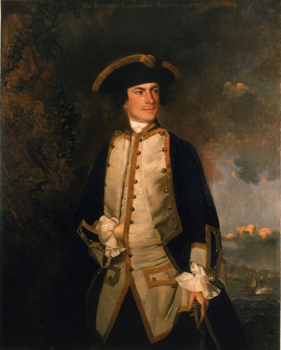 Komodor Augustus Keppel (1725-1786) autorstwa Joshua Reynolds