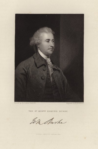 Edmund Burke autorstwa Joshua Reynolds