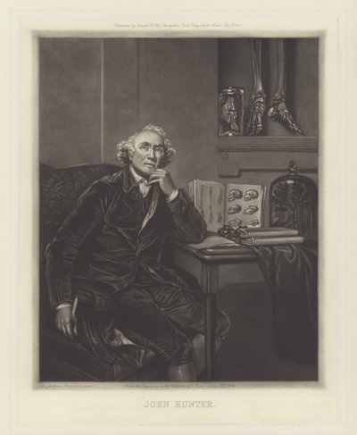 John Hunter, szkocki chirurg autorstwa Joshua Reynolds