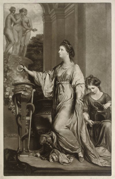 Lady Sarah Bunbury, autorstwa Joshua Reynolds