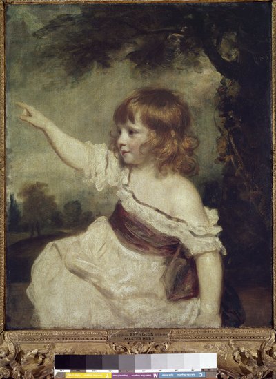 Mistrz Zając (Francis George Hare (olej na płótnie) autorstwa Joshua Reynolds