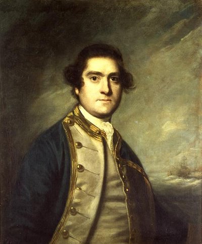 Portret kapitana Thomasa Cornewall autorstwa Joshua Reynolds