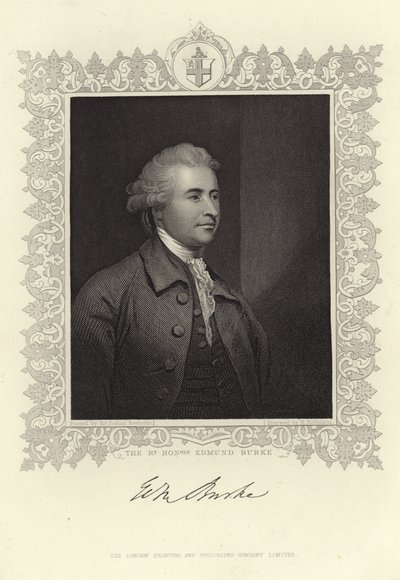 Portret Edmunda Burke