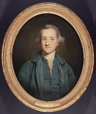 Portret Henryka Vansittarta, gubernatora Bengalu, c.1751-54 autorstwa Joshua Reynolds