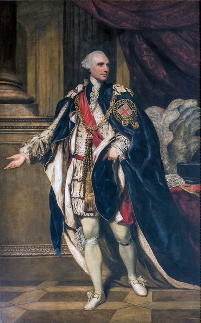 Portret Johna Stuarta, 3. hrabiego Bute (1713-1792) autorstwa Joshua Reynolds