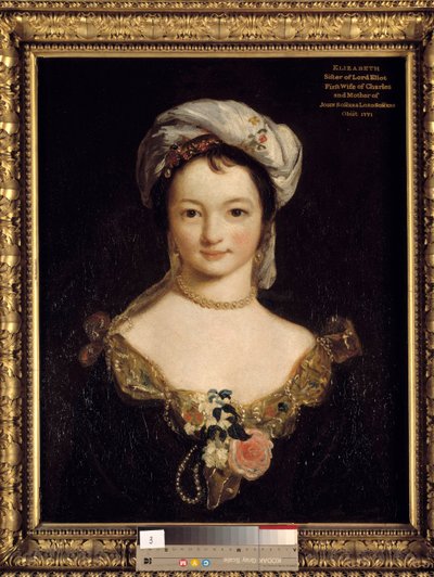 Portret panny Elisabeth Eliot Obraz Joshua Reynoldsa (1723-1792) autorstwa Joshua Reynolds