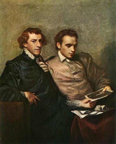 Portret dwóch dżentelmenów, c1778, c1912 autorstwa Joshua Reynolds