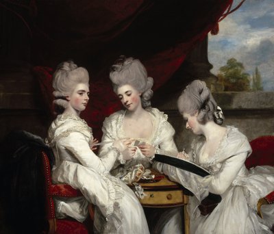 Waldegrave dam, 1780 autorstwa Joshua Reynolds