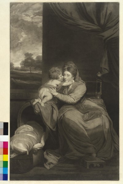 Wicehrabina Melbourne Elizabeth Lamb autorstwa Joshua Reynolds
