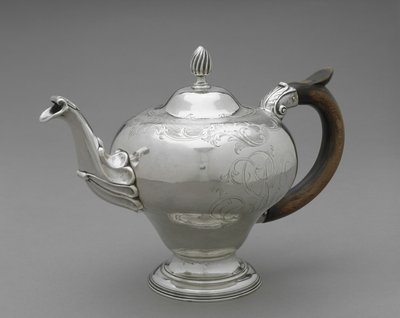 Czajnik, 1755-75 (srebrny) autorstwa Joshua Richardson