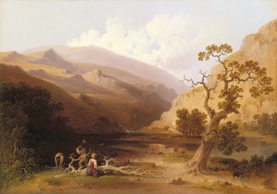 Pionierzy (olej na płótnie) autorstwa Joshua Shaw