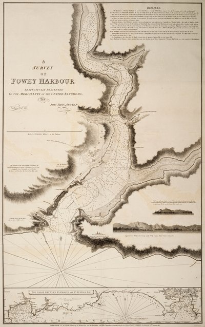 Badanie portu Fowey autorstwa Joshua Thomas Austen