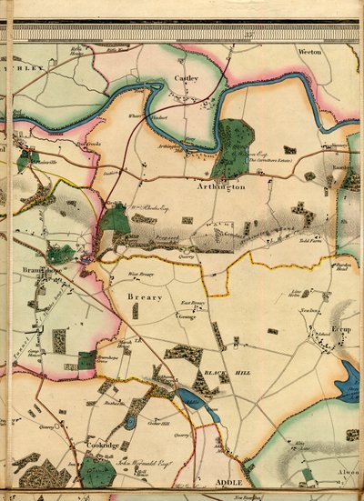 A3, Bramhope, Arthington, Cookridge i Eccup autorstwa Joshua Thorp