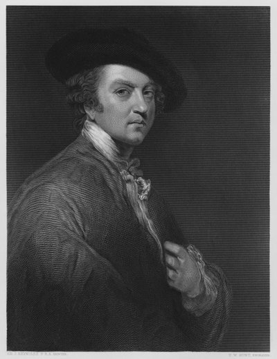 Sir Joshua Reynolds, ze zdjęcia w Galerii Vernon autorstwa Joshua after Reynolds