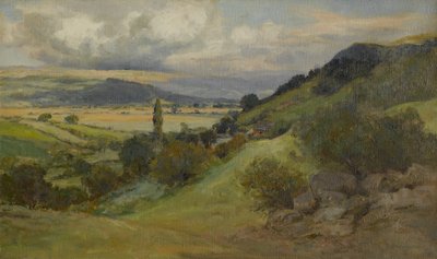 Tal-y-Bach, dolina Conway, początek XX wieku autorstwa Josiah Clinton Jones