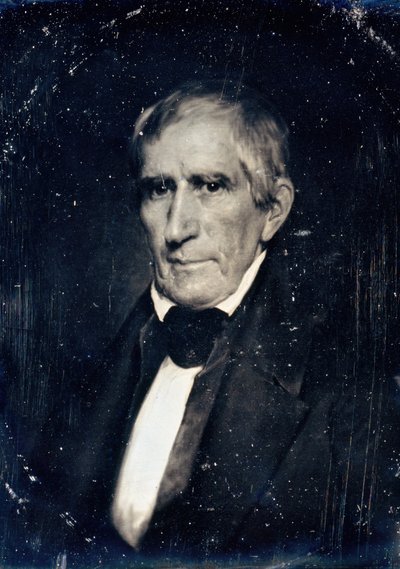 William Henry Harrison, ca. 1850. Twórcy: Josiah Johnson Hawes, Albert Sands Southworth. autorstwa Josiah Johnson Hawes, Albert Sands Southworth