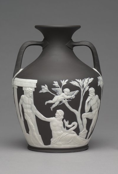 Wazon Portlandzki, ok.1790 autorstwa Josiah Wedgwood