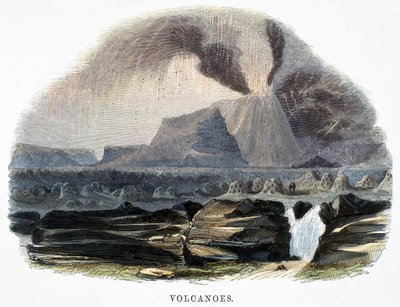 Wulkany, ze zjawisk natury, 1849 autorstwa Josiah Wood Whymper