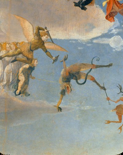 Kalwaria, szczegóły autorstwa Josse (fl.1493-1508) Lieferinxe