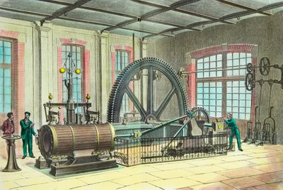 Maszyna z systemem Corliss autorstwa Josse Photo