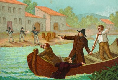 Proskrypcja na południu Francji w 1815 r. (ilustracja) autorstwa Josse Photo