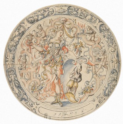 Alegoria górnictwa”, 1563. autorstwa Jost Amman