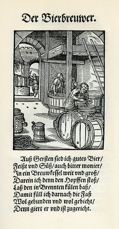 Brewer autorstwa Jost Amman
