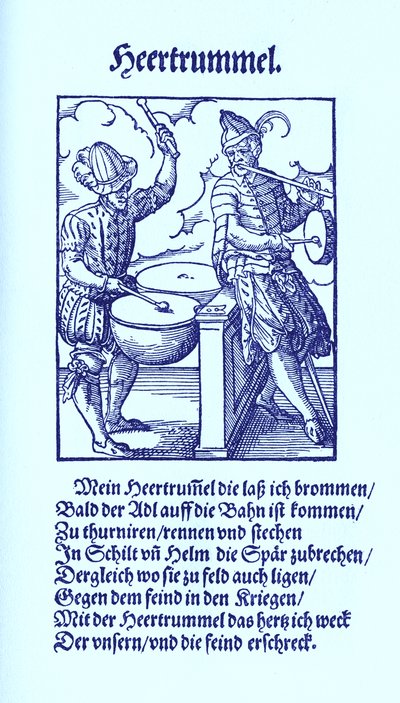 Perkusiści autorstwa Jost Amman