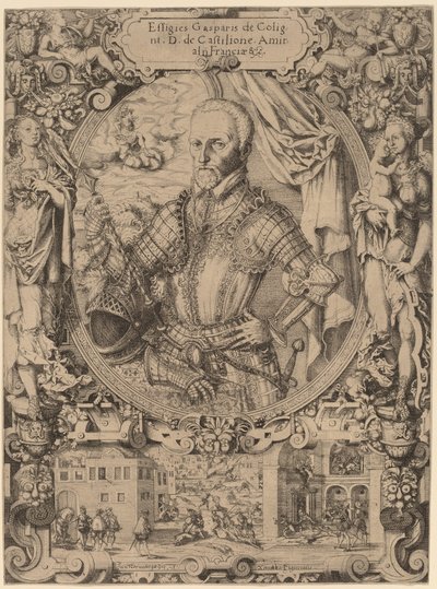 Gaspar de Coligny autorstwa Jost Amman