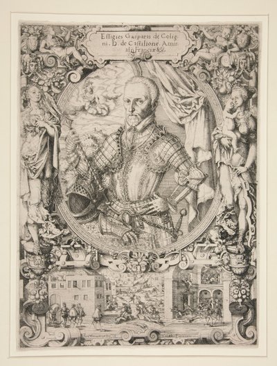 Gaspard de Coligny, admirał Francji autorstwa Jost Amman