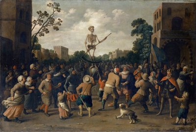 Walka ze śmiercią, 1625. autorstwa Jost Cornelisz Droochsloot