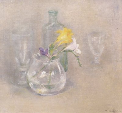 Martwa natura ze szkłem autorstwa Joyce Haddon