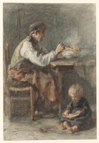 Szewc autorstwa Jozef Israëls