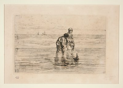 Dzieci na plaży autorstwa Jozef Israëls