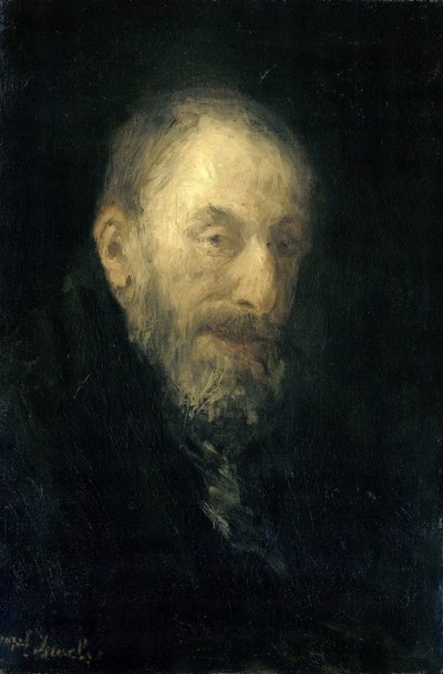 „Stary Izaak” (tytuł oryginalny) autorstwa Jozef Israëls