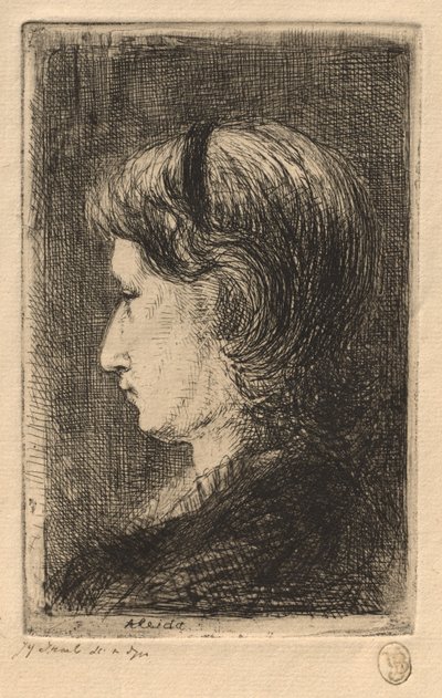 Portret pani izraelski autorstwa Jozef Israëls