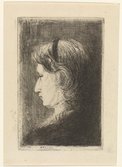 Portret owcy Aleidy autorstwa Jozef Israëls