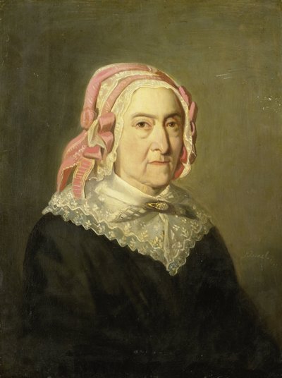 Sientje Nijkerk-Servaas w wieku 90 lat, 1857 autorstwa Jozef Israëls