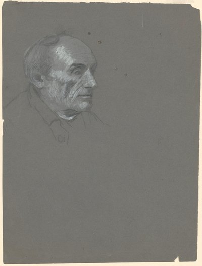 Głowa mężczyzny autorstwa Jr. Enoch Wood Perry