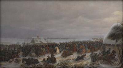Afera w Vorbasse w dniu 29 lutego 1864 r. autorstwa Jørgen V. Sonne