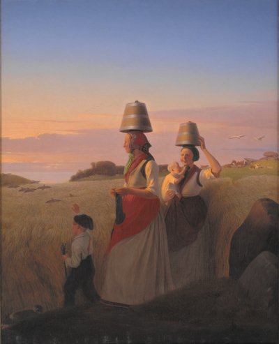 Scena wiejska autorstwa Jørgen V. Sonne
