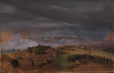 Bitwa pod Isted 25 lipca 1850. Studium autorstwa Jørgen V. Sonne