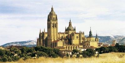 Segóvia Catedral de St. Marypolish autorstwa Juan Gil de Hontanon