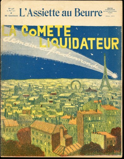 Okładka „”L’Plate au beurre””, numer 476, Satyryczna w kolorach autorstwa Juan Gris