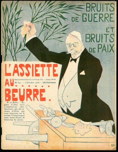 Okładka „The Butter Plate”, numer 392, Satyryczna w Kolorach autorstwa Juan Gris