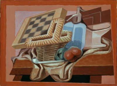 Kosz i syfon autorstwa Juan Gris