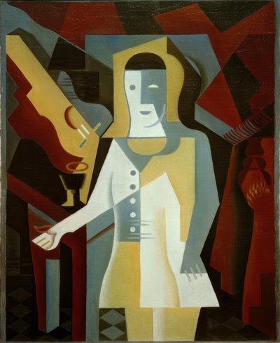 Pierrot autorstwa Juan Gris